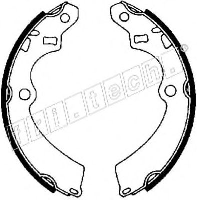 Комплект тормозных колодок fri.tech. 1111.233