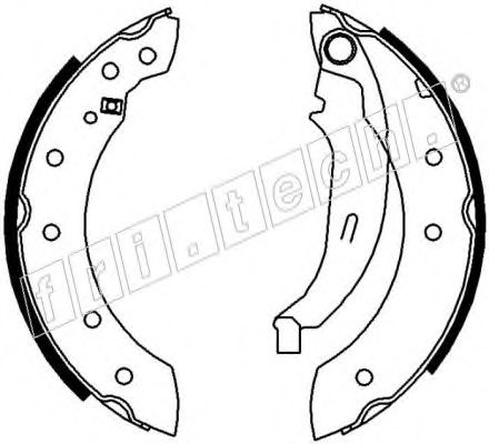Комплект тормозных колодок DEX 27235