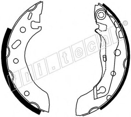 Комплект тормозных колодок DELPHI 948