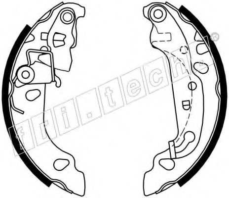 Комплект тормозных колодок DEX 27274
