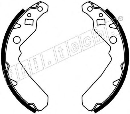 Комплект тормозных колодок fri.tech. 1026.354