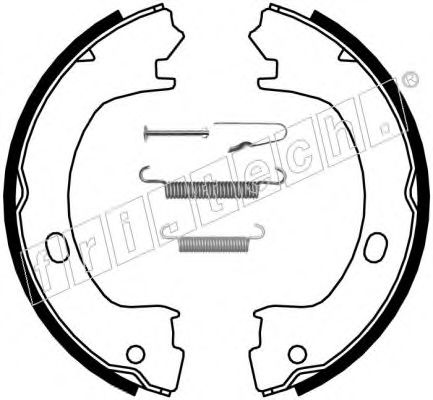 Комплект тормозных колодок, стояночная тормозная система fri.tech. 1023.006K