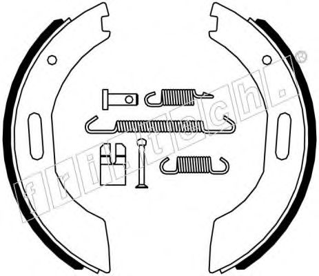 Комплект тормозных колодок fri.tech. 1053.003