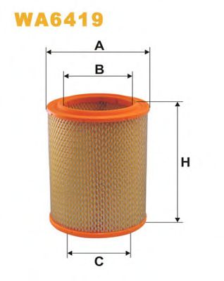 Воздушный фильтр WIX FILTERS WA6419