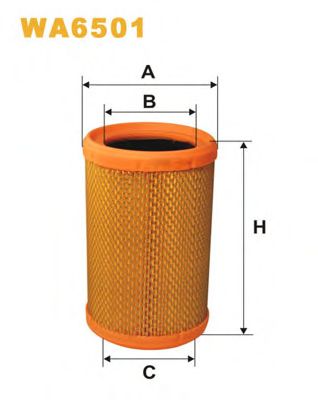 Воздушный фильтр WIX FILTERS WA6501