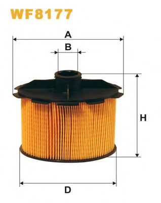 Топливный фильтр WIX FILTERS WF8177