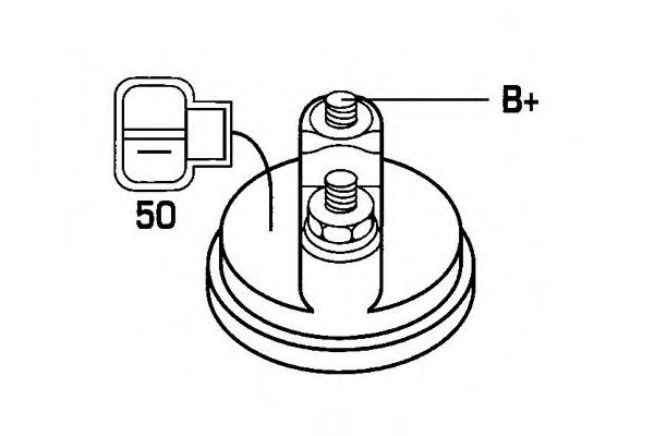 Стартер DA SILVA 020365