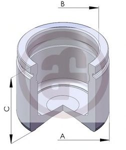 Поршень, корпус скобы тормоза AUTOFREN SEINSA D025112