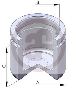 Поршень, корпус скобы тормоза AUTOFREN SEINSA D02586
