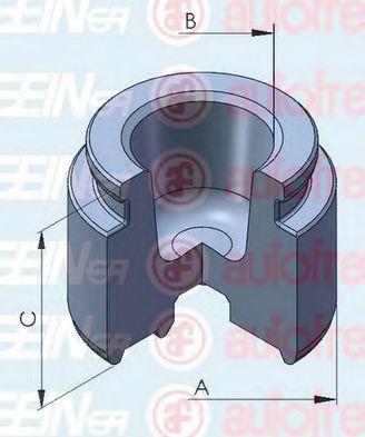 Поршень, корпус скобы тормоза AUTOFREN SEINSA D025271