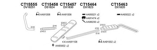Система выпуска ОГ VENEPORTE 150243
