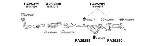 Система выпуска ОГ VENEPORTE 430021