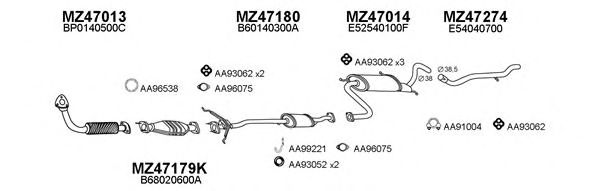 Система выпуска ОГ VENEPORTE 470088