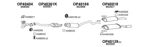 Система выпуска ОГ VENEPORTE 770149