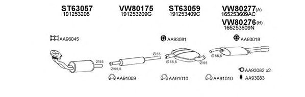 Система выпуска ОГ VENEPORTE 800249