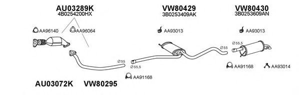 Система выпуска ОГ VENEPORTE 800317