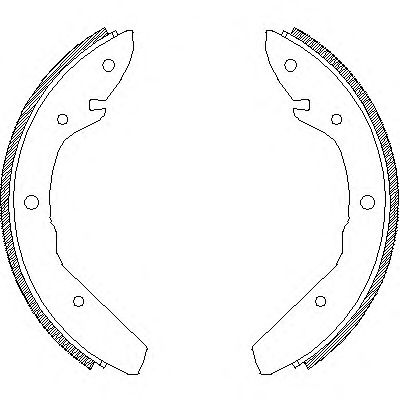 Комплект тормозных колодок LUCAS ELECTRICAL GS8149