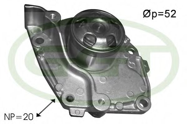 Водяной насос GGT PA12578