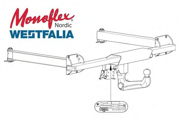 Прицепное оборудование MONOFLEX 305276