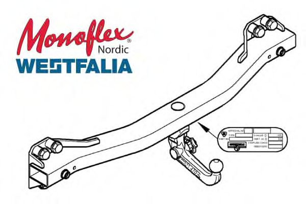 Прицепное оборудование MONOFLEX 305415