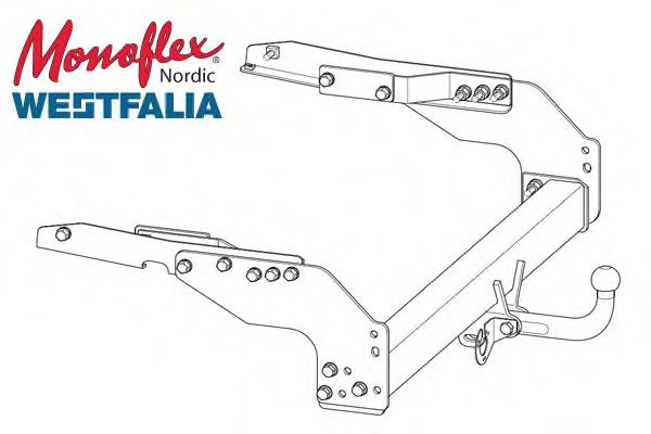 Прицепное оборудование MONOFLEX 332207