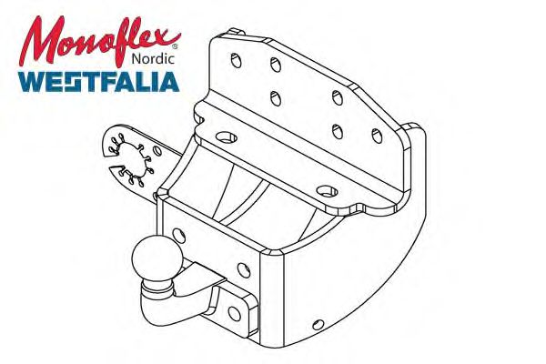 Прицепное оборудование MONOFLEX 16.9781
