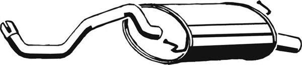 Глушитель выхлопных газов конечный ASMET 19.018