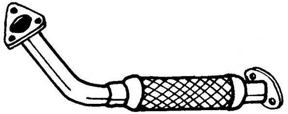 Труба выхлопного газа BOSAL 823901