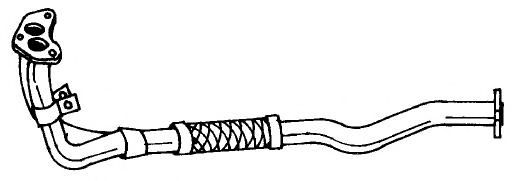 Труба выхлопного газа MTS 10890
