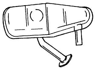 Предглушитель выхлопных газов MTS 30530