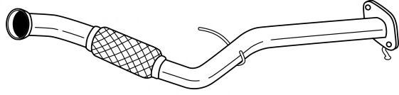 Труба выхлопного газа SIGAM 70203