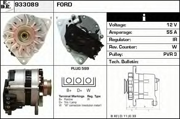 Генератор EDR 933089