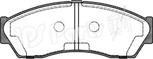 Комплект тормозных колодок, дисковый тормоз IPS Parts IBD-1008