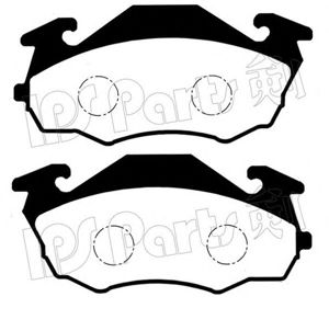 Комплект тормозных колодок, дисковый тормоз IPS Parts IBD-1795