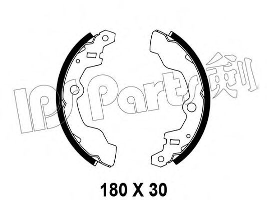 Тормозные колодки IPS Parts IBL-4808