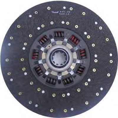 Диск сцепления DÖNMEZ 250 204