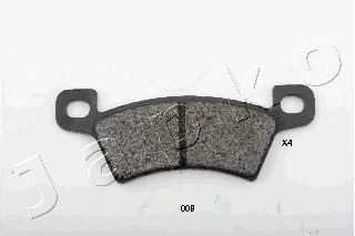 Комплект тормозных колодок, дисковый тормоз JAPKO 51009