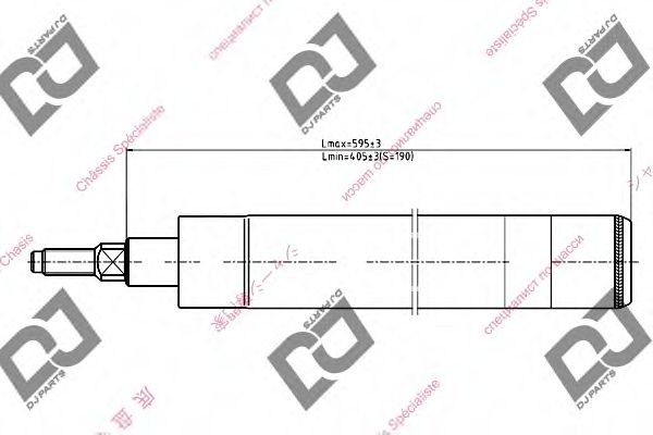 Амортизатор TOKICO S3106