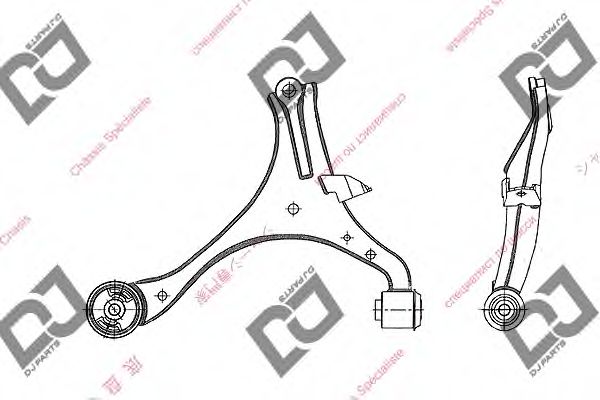 Рычаг независимой подвески колеса, подвеска колеса DJ PARTS DA1028