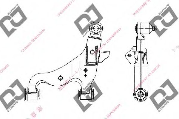 Рычаг независимой подвески колеса, подвеска колеса DJ PARTS DA1438