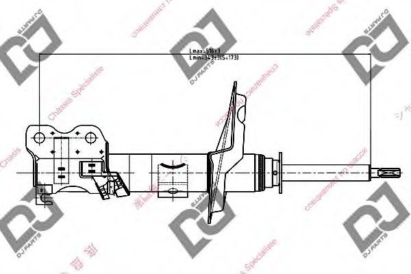 Амортизатор KYB 334336