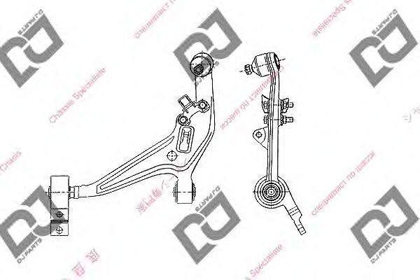 Рычаг независимой подвески колеса, подвеска колеса DJ PARTS DA1094