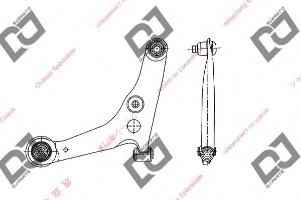 Рычаг независимой подвески колеса, подвеска колеса DJ PARTS DA1106