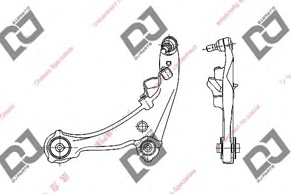 Рычаг независимой подвески колеса, подвеска колеса DJ PARTS DA1410