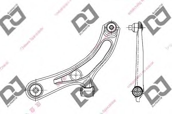 Рычаг независимой подвески колеса, подвеска колеса DJ PARTS DA1299