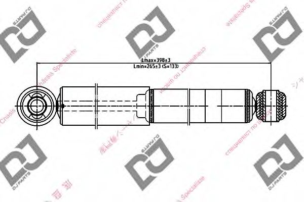 Амортизатор DJ PARTS DS1392GT