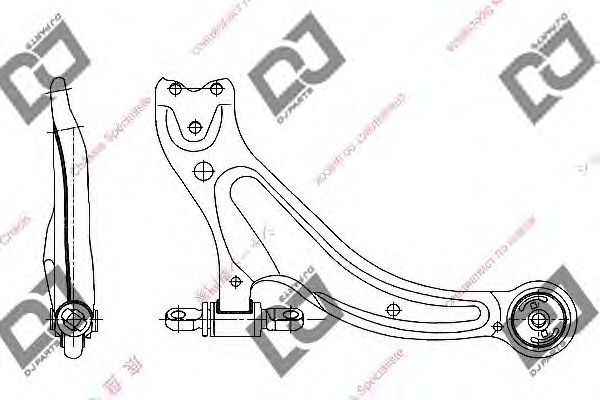 Рычаг независимой подвески колеса, подвеска колеса DJ PARTS DA1197