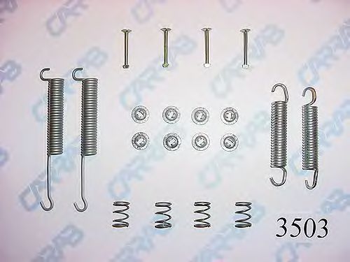 Комплектующие, тормозная колодка CARRAB BRAKE PARTS 3503