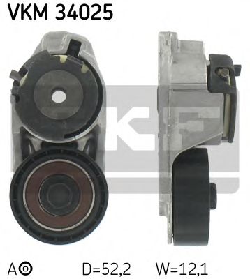 Натяжной ролик, поликлиновой  ремень SKF VKM 34025