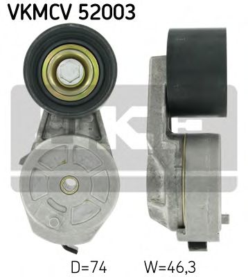 Натяжной ролик, поликлиновой  ремень SKF VKMCV 52003